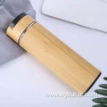 Hot product bamboo stainless steel water bottle
